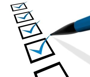 cleaning checklist 