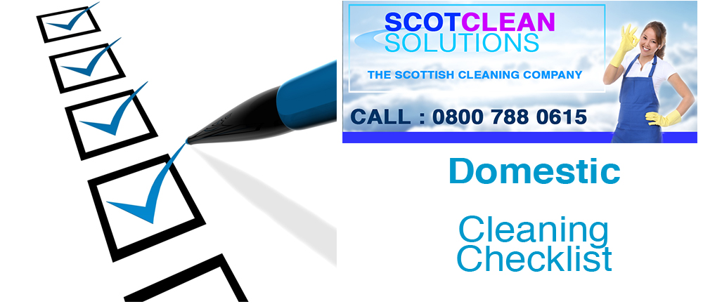 Domestic-Cleaning-Glasgow-Checklist